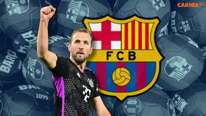 Barcelona muốn chiêu mộ bom tấn Harry Kane